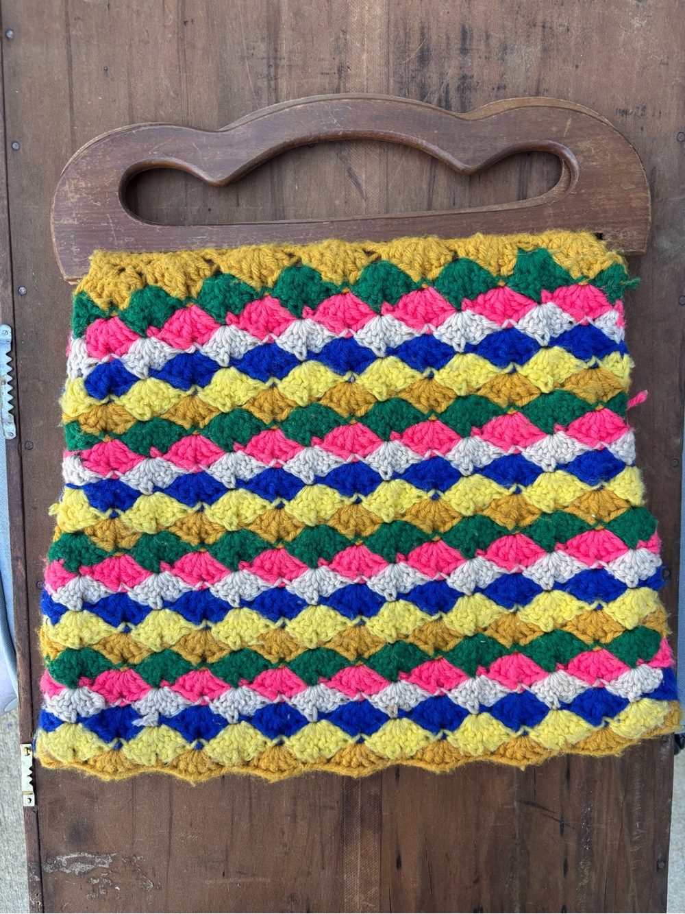Handemade Vintage Crochet Purse